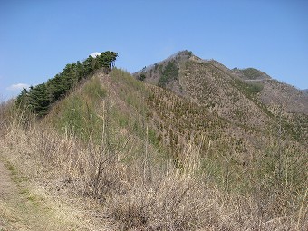 剣ヶ峰と甲州高尾山