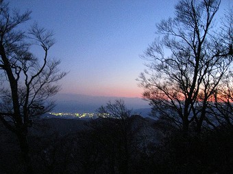 小田原方面の夜景