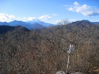 菊花山の山頂