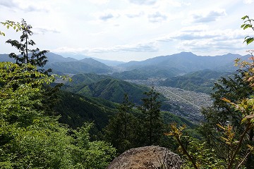 天狗岩からの富士山