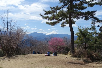 城山からの富士山