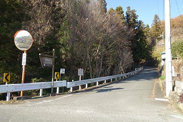 破風山桜ヶ谷コース入口
